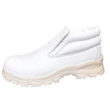 Factory Wholesale Anti Silp Genuine Leather Professional Chef Safety Kitchen Shoes